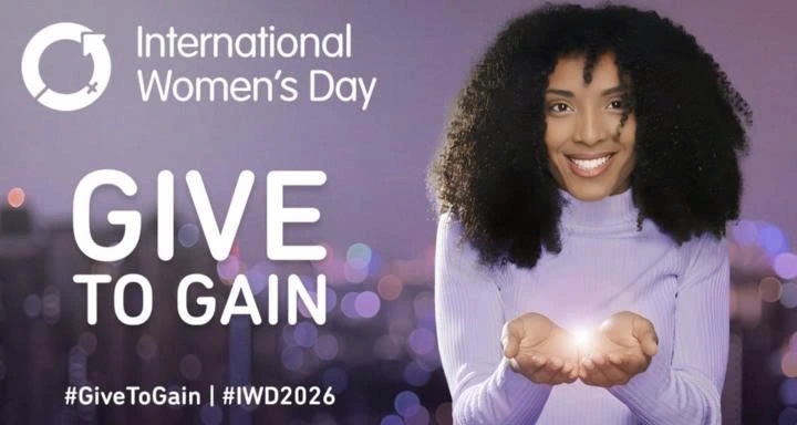 Chủ đề của Ng&agrave;y Quốc tế Phụ nữ năm 2026 l&agrave; &ldquo;Cho đi để nhận lại&rdquo;. (Ảnh: nternationalwomensday)