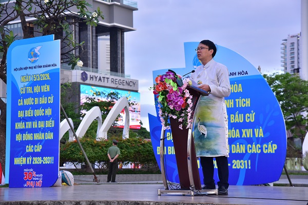 &Ocirc;ng Nguyễn Thanh H&agrave;- Tỉnh ủy vi&ecirc;n, Ph&oacute; Chủ tịch UBND tỉnh ph&aacute;t biểu