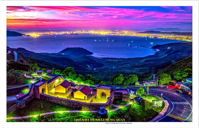 Vịnh Đ&agrave; Nẵng nh&igrave;n từ Hải V&acirc;n Quan.