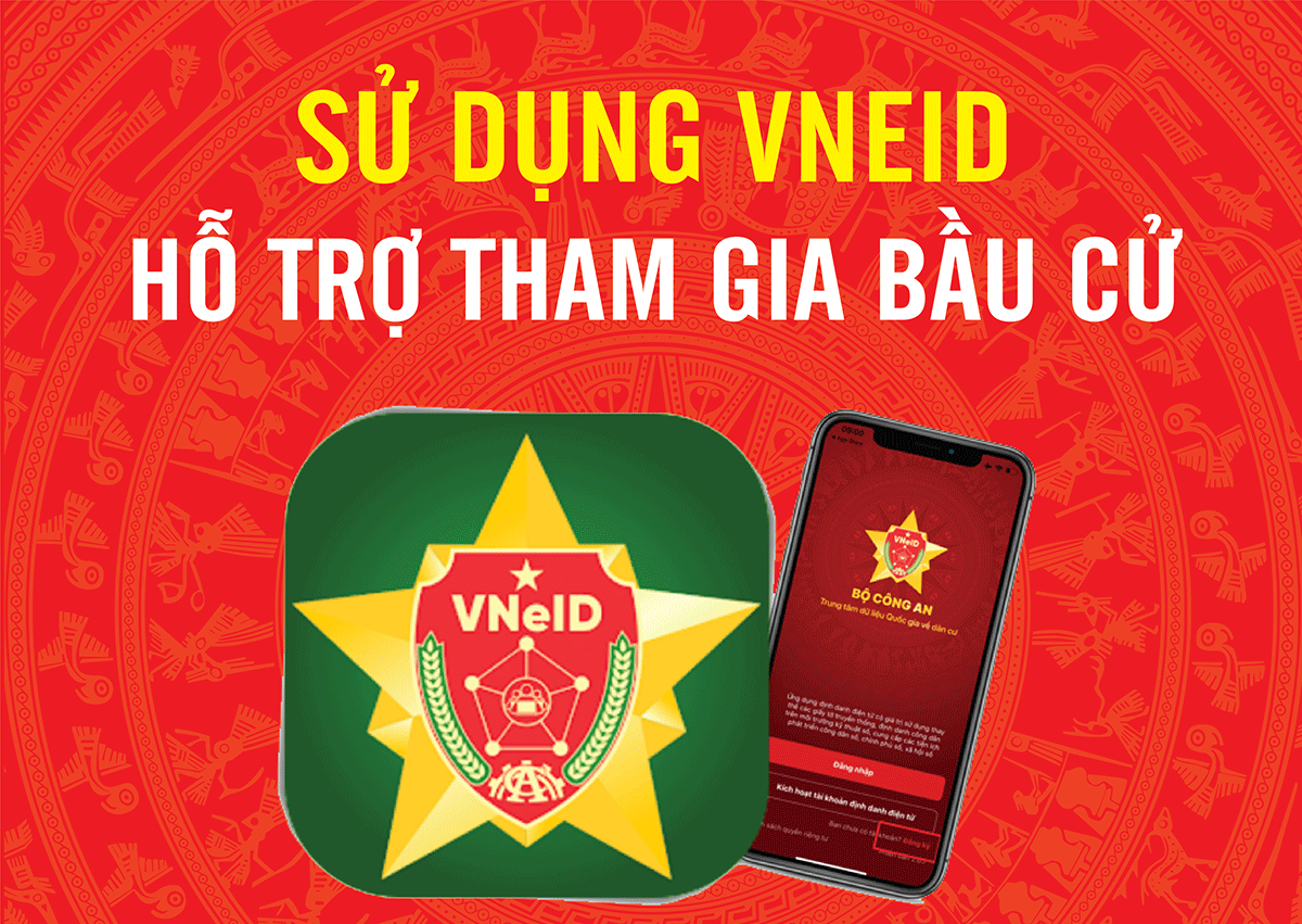 Bộ Công an hướng dẫn cử tri sử dụng VNeID hỗ trợ bầu cử Quốc hội