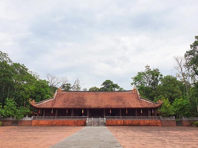 Khu ch&iacute;nh điện Lam Kinh.