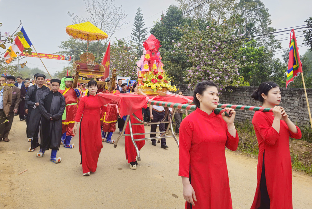 Bắc Ninh: Đậm bản sắc hội Xuân Lung - Thác Ngà năm 2026