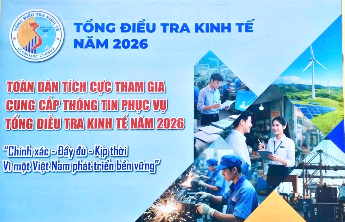 Ninh Bình tăng cường triển khai Tổng điều tra kinh tế năm 2026