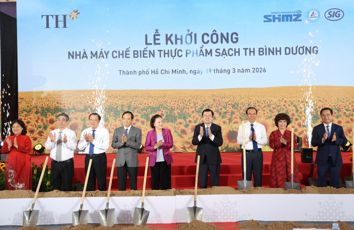 Tập đoàn TH khởi công nhà máy chế biến thực phẩm sạch hơn 6.000 tỷ đồng tại TP. HCM