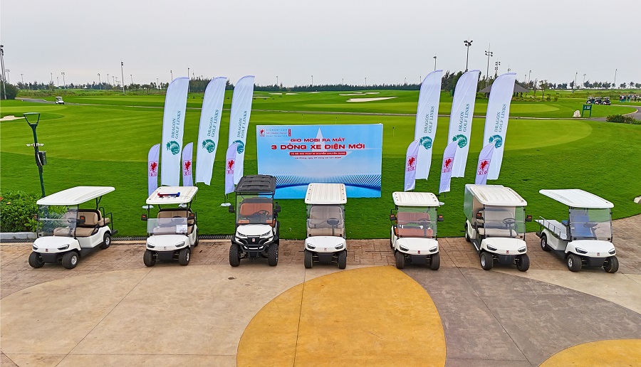 GIO ra mắt 3 d&ograve;ng xe mới phục vụ c&aacute;c kh&aacute;ch h&agrave;ng s&acirc;n golf, khu du lịch, khu c&ocirc;ng nghiệp