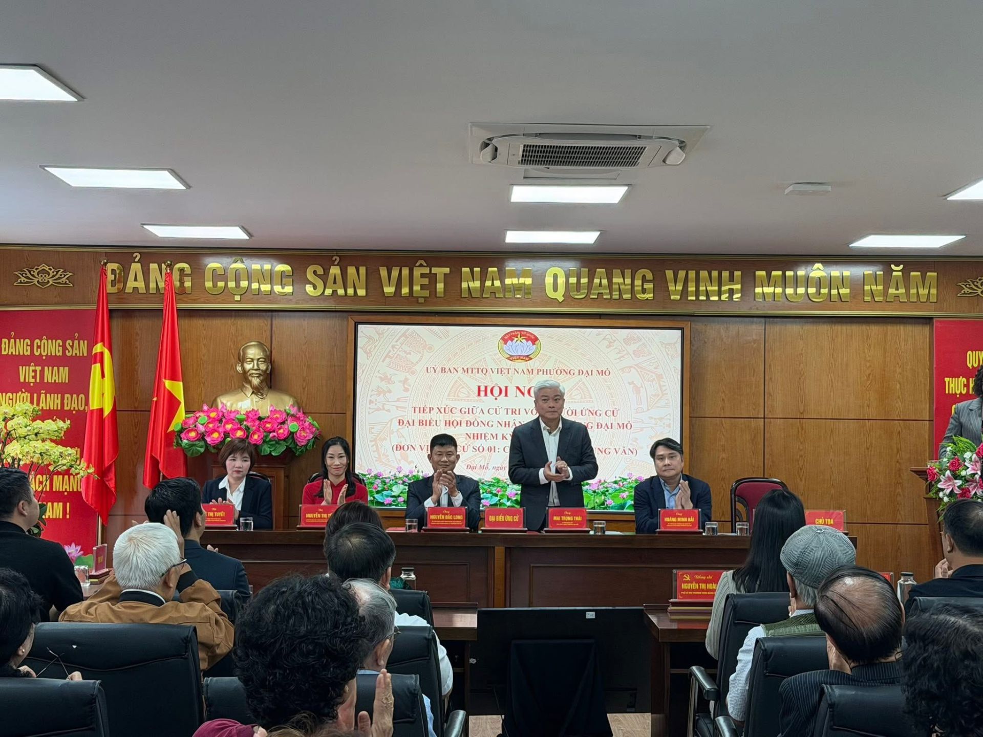 Hà Nội: Phường Đại Mỗ hoàn tất các khâu chuẩn bị, tạo khí thế sẵn sàng cho ngày bầu cử