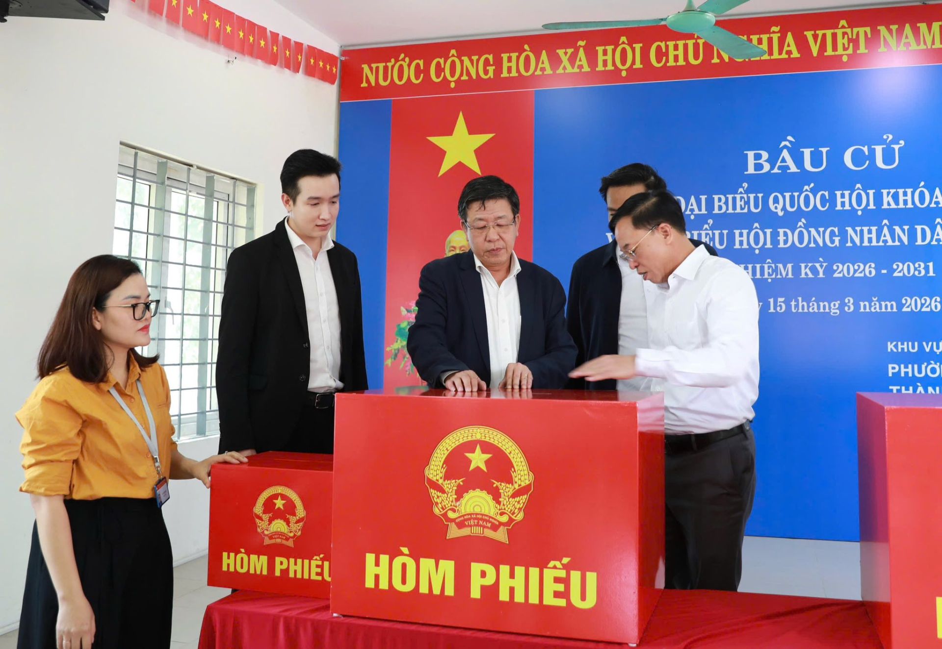 Hà Nội: Kiểm tra công tác chuẩn bị bầu cử tại phường Long Biên, Việt Hưng, Bồ Đề, Phúc Lợi