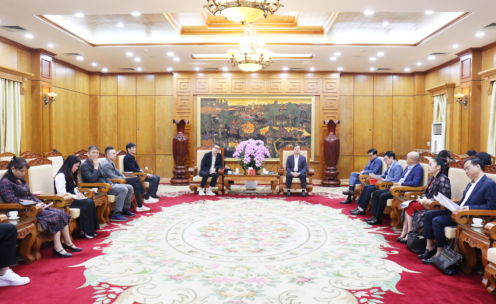 Bắc Ninh: Chủ tịch UBND tỉnh Phạm Hoàng Sơn tiếp, làm việc với lãnh đạo Tập đoàn Cooler Master