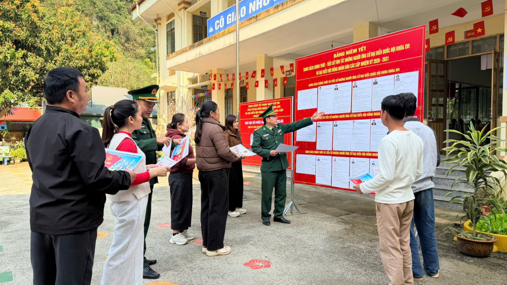 Bộ đội Biên phòng tỉnh Cao Bằng: Bảo đảm công tác bầu cử nơi ‘phên dậu’ Tổ quốc