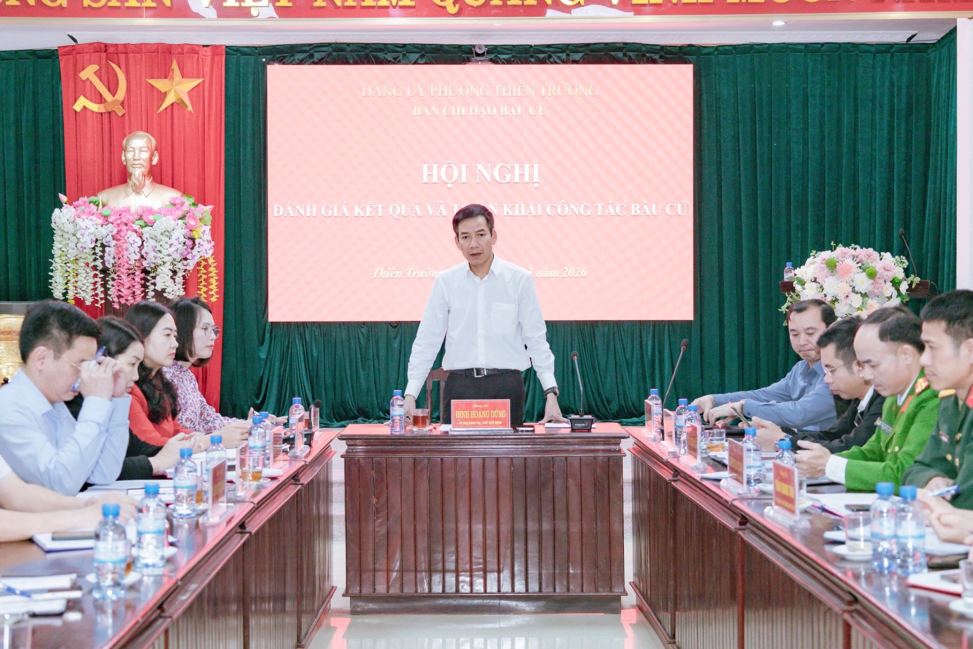 Ninh Bình: Phường Thiên Trường triển khai công tác chuẩn bị bầu cử