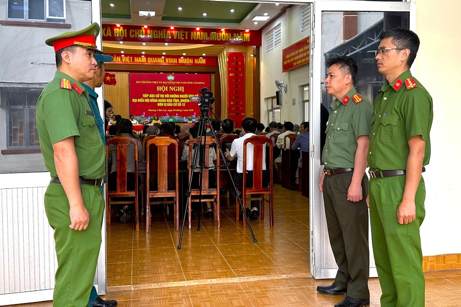 Lâm Đồng: Chủ động bảo đảm an ninh các hội nghị tiếp xúc cử tri