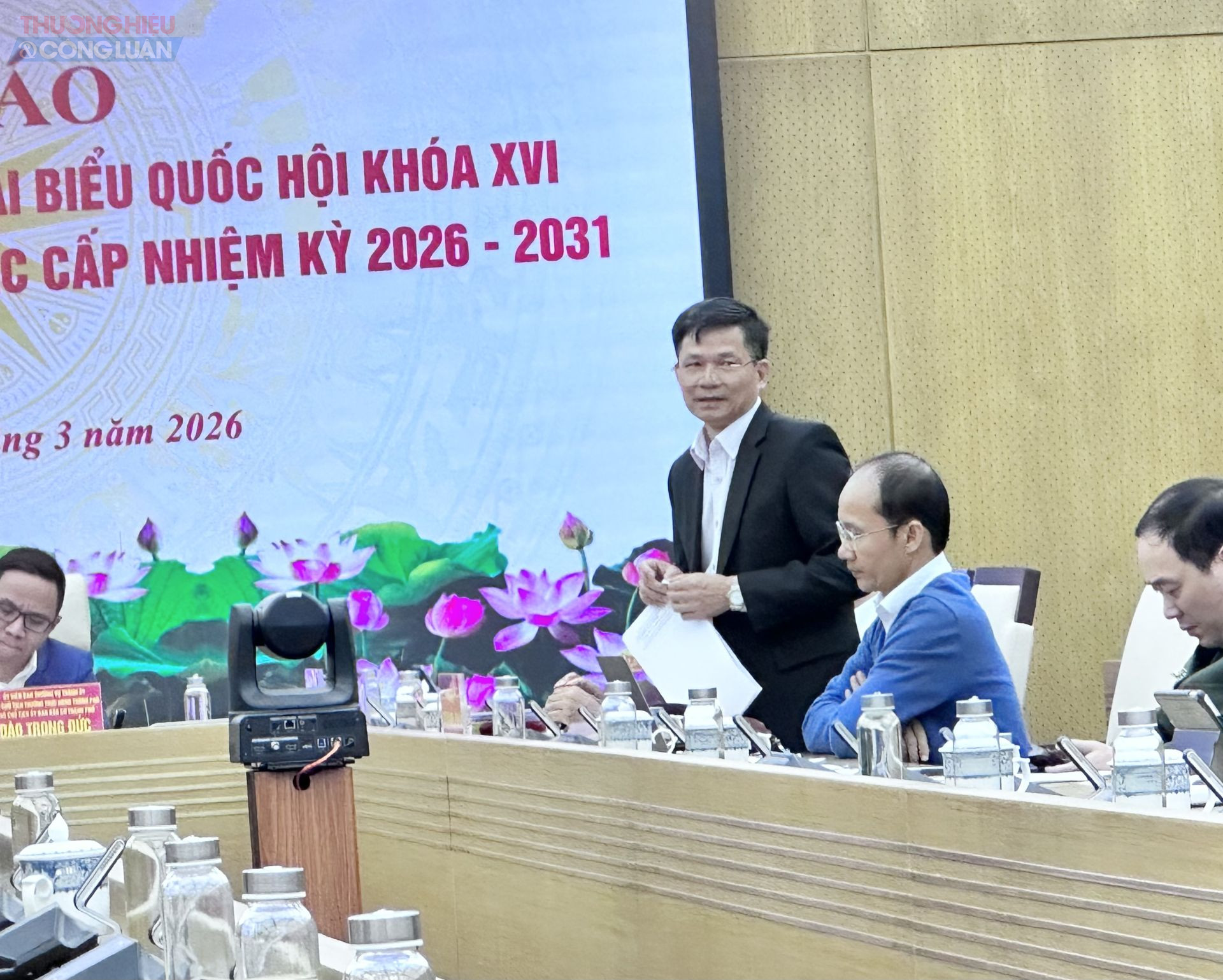 Đại diện Sở Nội vụ th&agrave;nh phố Hải Ph&ograve;ng cung cấp th&ocirc;ng tin.