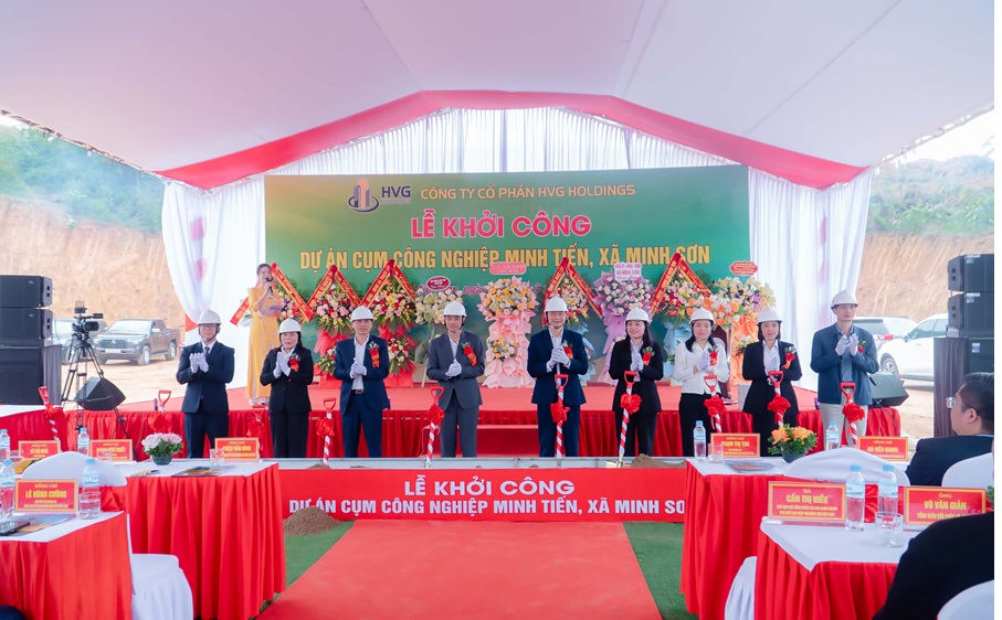 Khởi công Cụm công nghiệp Minh Tiến: “Cú hích” quan trọng, động lực mới cho tăng trưởng kinh tế địa phương