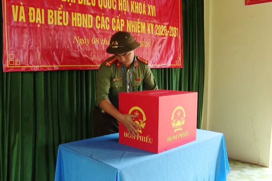 Quảng Trị: Tăng cường bảo đảm an ninh trật tự ngay tại cơ sở cho ngày bầu cử