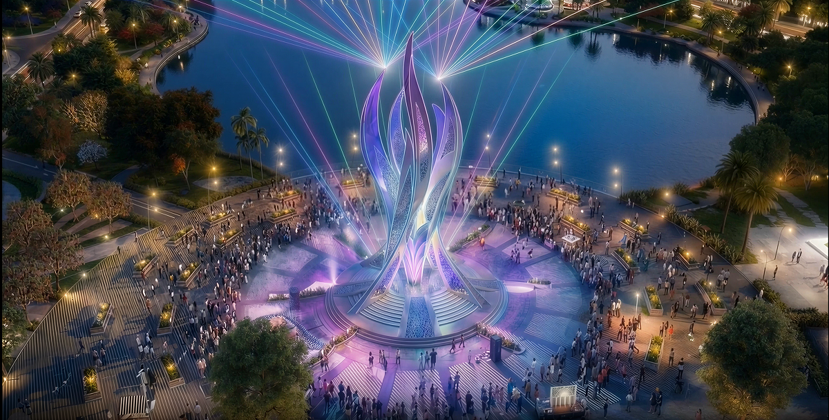 Trong tương lai, dự &aacute;n sẽ trở th&agrave;nh c&ocirc;ng tr&igrave;nh biểu tượng, kh&ocirc;ng gian văn h&oacute;a, giải tr&iacute; v&agrave; checkin của tỉnh Thanh H&oacute;a