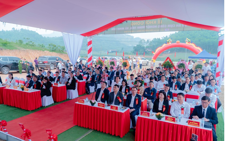 Quang cảnh lễ khởi c&ocirc;ng