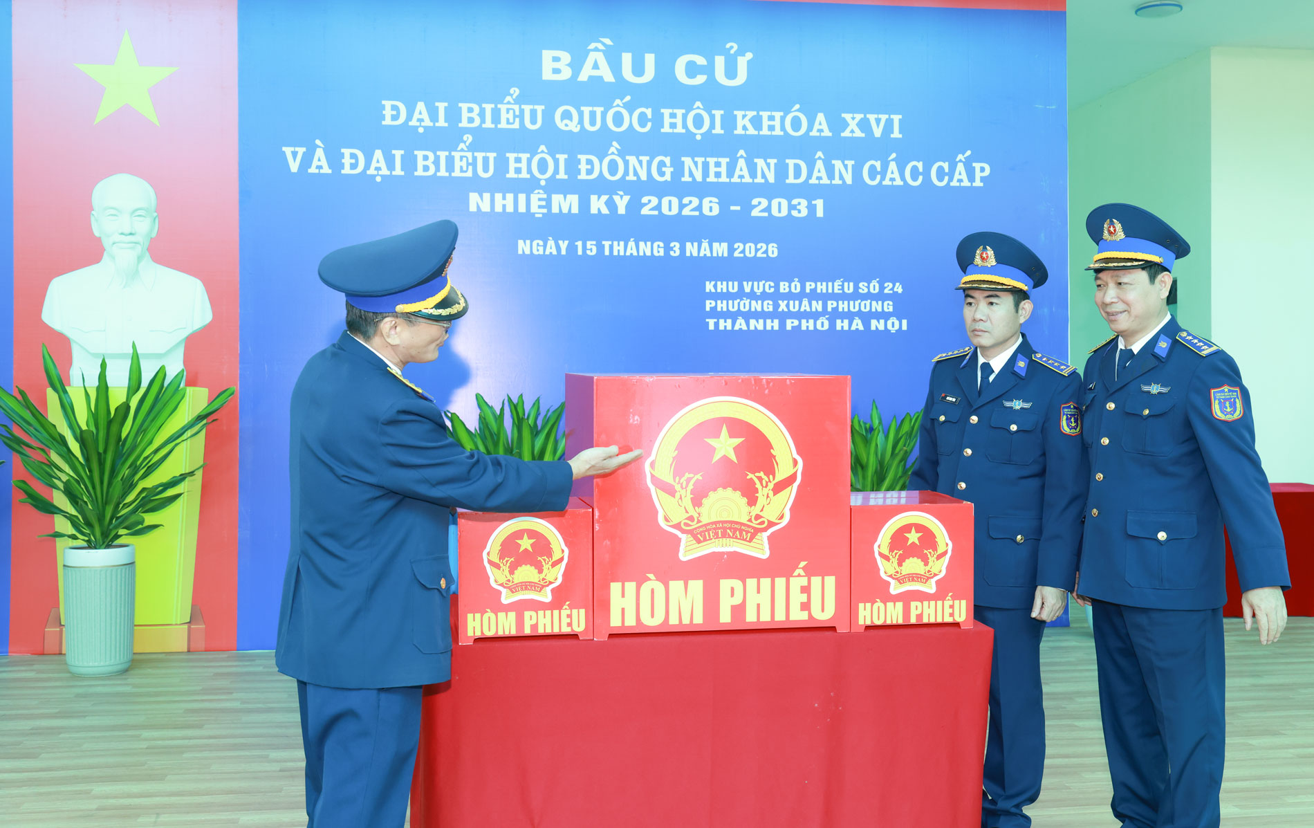 Cơ quan Bộ Tư lệnh Cảnh sát biển chủ động chuẩn bị bầu cử đại biểu Quốc hội khóa XVI và HĐND các cấp