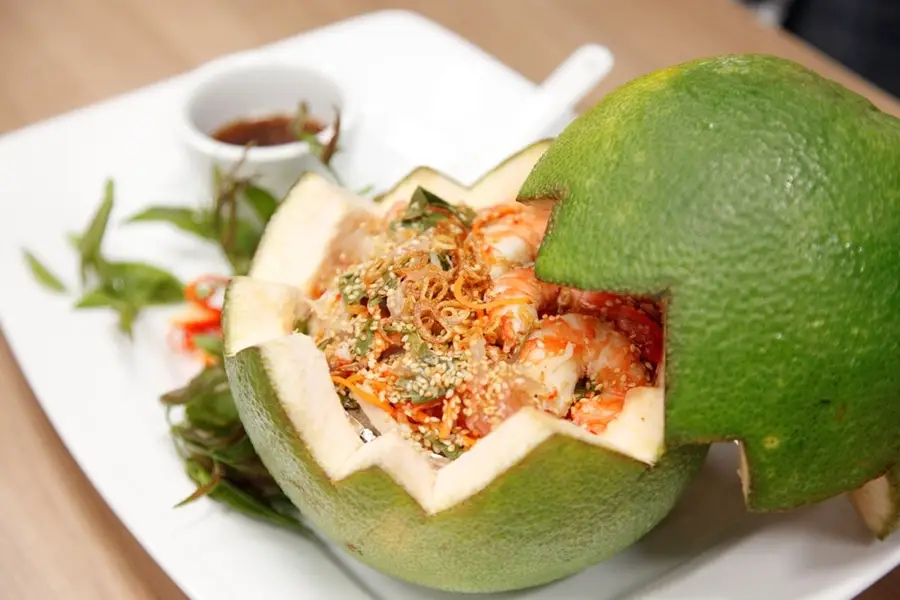 Gỏi bưởi Tân Triều – món ăn thanh mát từ làng bưởi cổ Đồng Nai