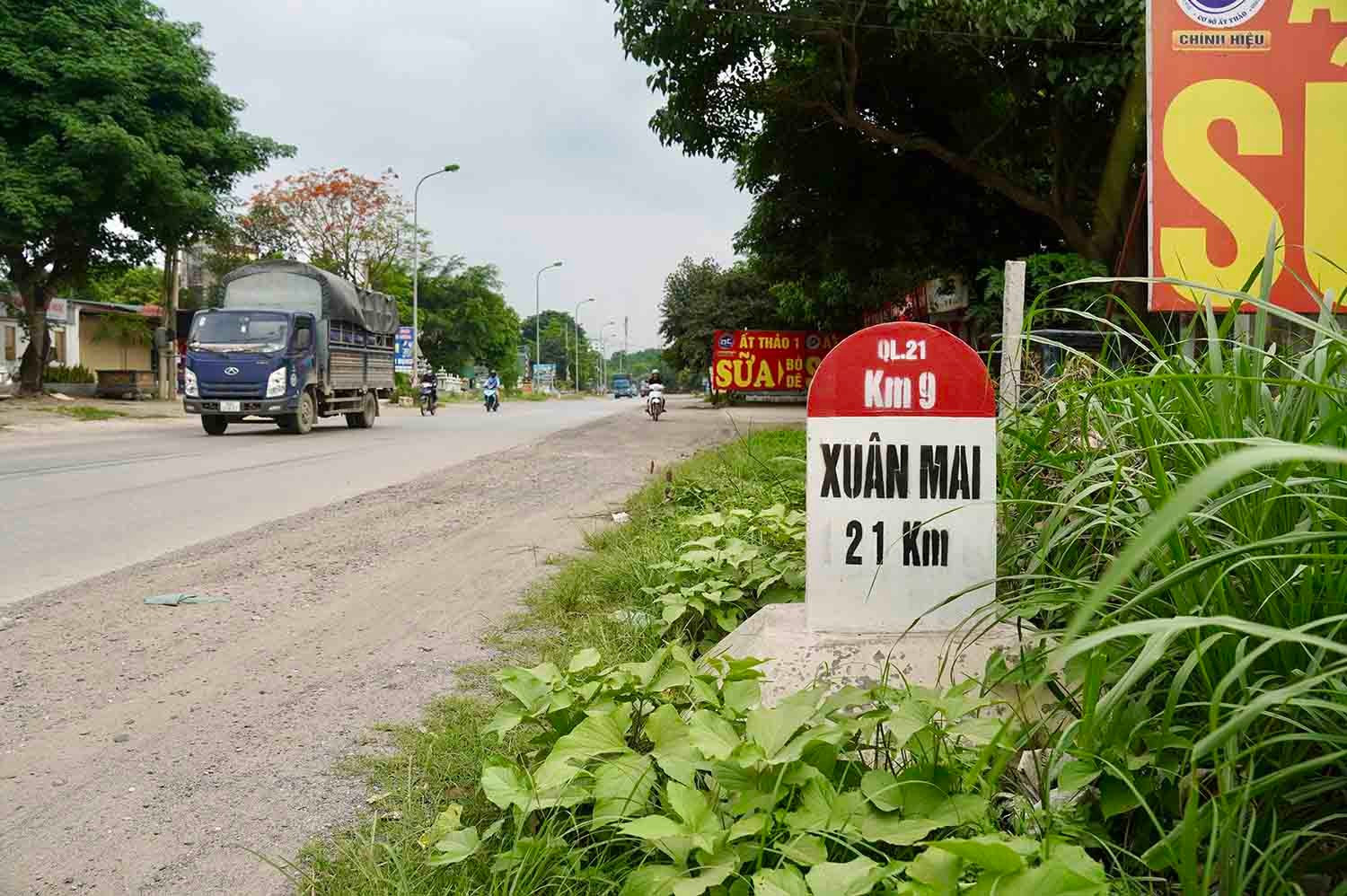 Đề xuất mở rộng Quốc lộ 21A lên 80m: Trục giao thông chiến lược nối Sơn Tây – Hòa Lạc – Xuân Mai sắp “thay áo mới”?