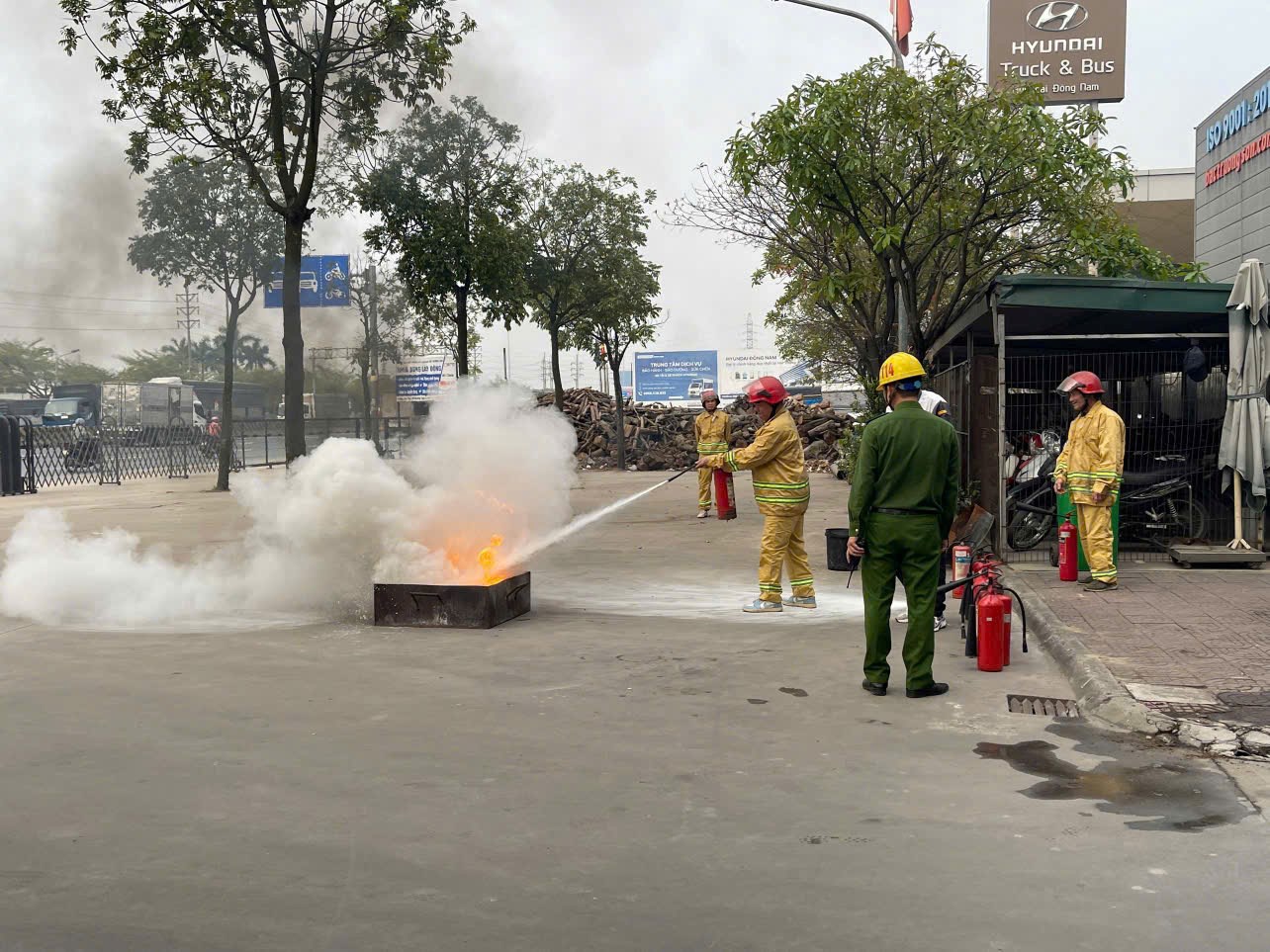 Hải Phòng: Tuyên truyền và thực tập phòng cháy, chữa cháy tại Công ty Bắc Trường Sơn