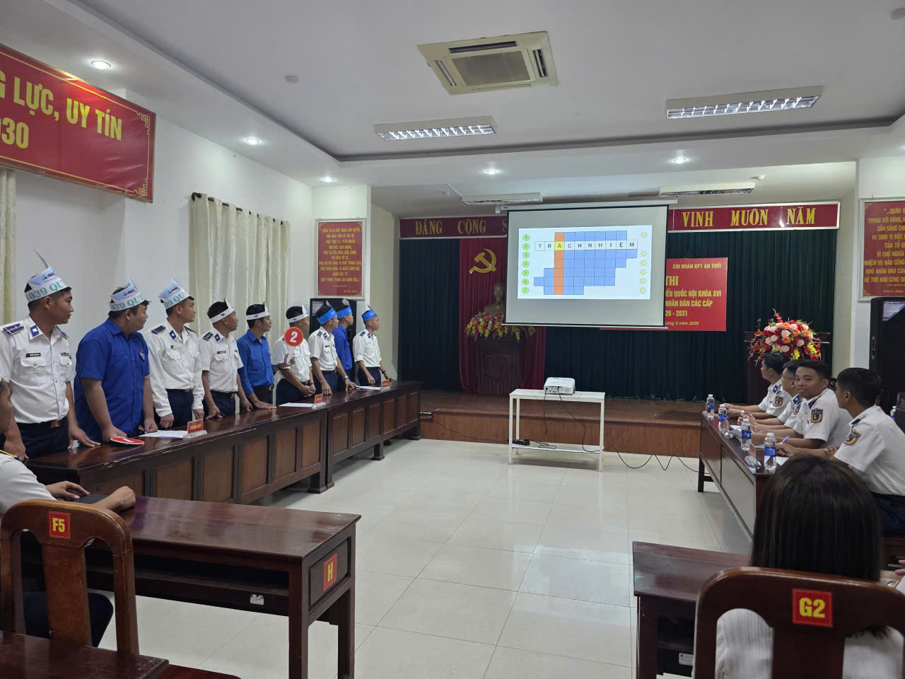 Hải đội 422: Sôi nổi Hội thi tìm hiểu bầu cử