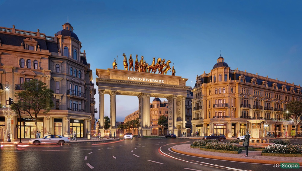 Với sự hợp t&aacute;c giữa Danko Group & CBRE, Danko Riverside sẽ trở th&agrave;nh một &ldquo;biểu tượng&rdquo; mới, một KĐT đ&aacute;ng sống bậc nhất khu vực.