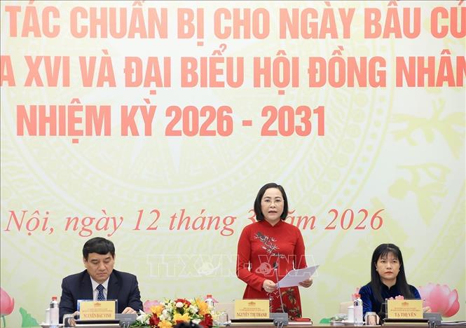 Công tác chuẩn bị cho ngày bầu cử cơ bản hoàn tất, đúng tiến độ và quy định