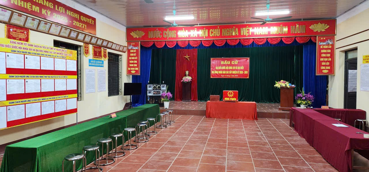 Toàn tỉnh Thái Nguyên diễn tập công tác bầu cử vào ngày hôm nay 12/3