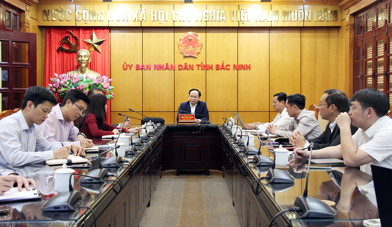 Thống nhất chủ trương tổ chức Hội chợ triển lãm quốc tế về công nghiệp, máy móc thiết bị tại Bắc Ninh