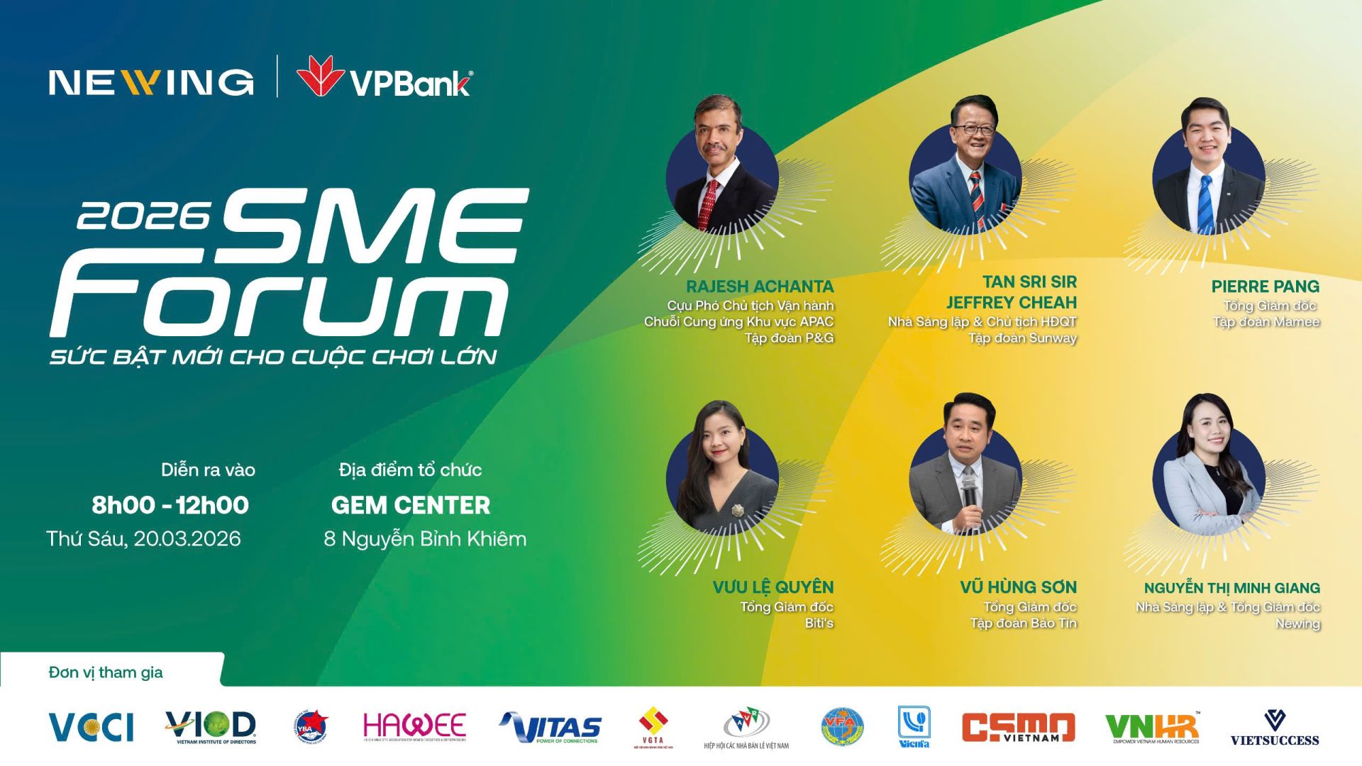 VPBankSME tổ chức SME Forum 2026, chia sẻ bài học tăng trưởng cho doanh nghiệp sản xuất, FMCG