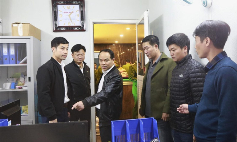 &Ocirc;ng Nguyễn Quốc Đo&agrave;n trực tiếp chỉ đạo lực lượng c&ocirc;ng an triển khai một chuy&ecirc;n &aacute;n đấu tranh với tội phạm tại Huế giai đoạn 2018&ndash;2020, khi c&ograve;n giữ cương vị Gi&aacute;m đốc C&ocirc;ng an tỉnh Thừa Thi&ecirc;n-Huế. (Ảnh tư liệu)