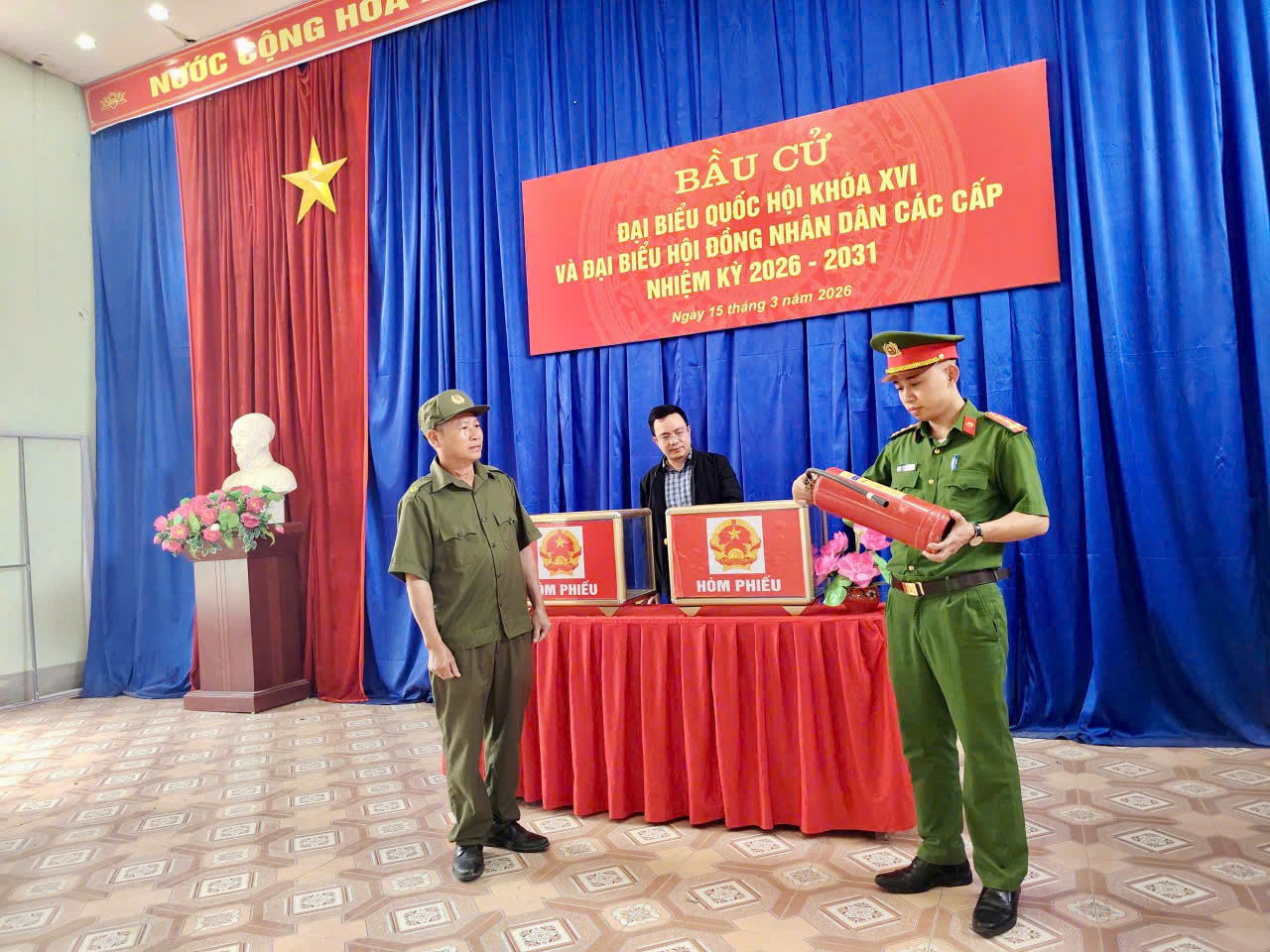 Hợp Thành (Lào Cai): Sẵn sàng cho ngày hội bầu cử 15/3