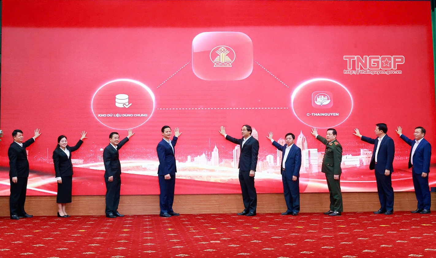 Thái Nguyên khai trương Trung tâm Dữ liệu, thúc đẩy chuyển đổi số toàn diện