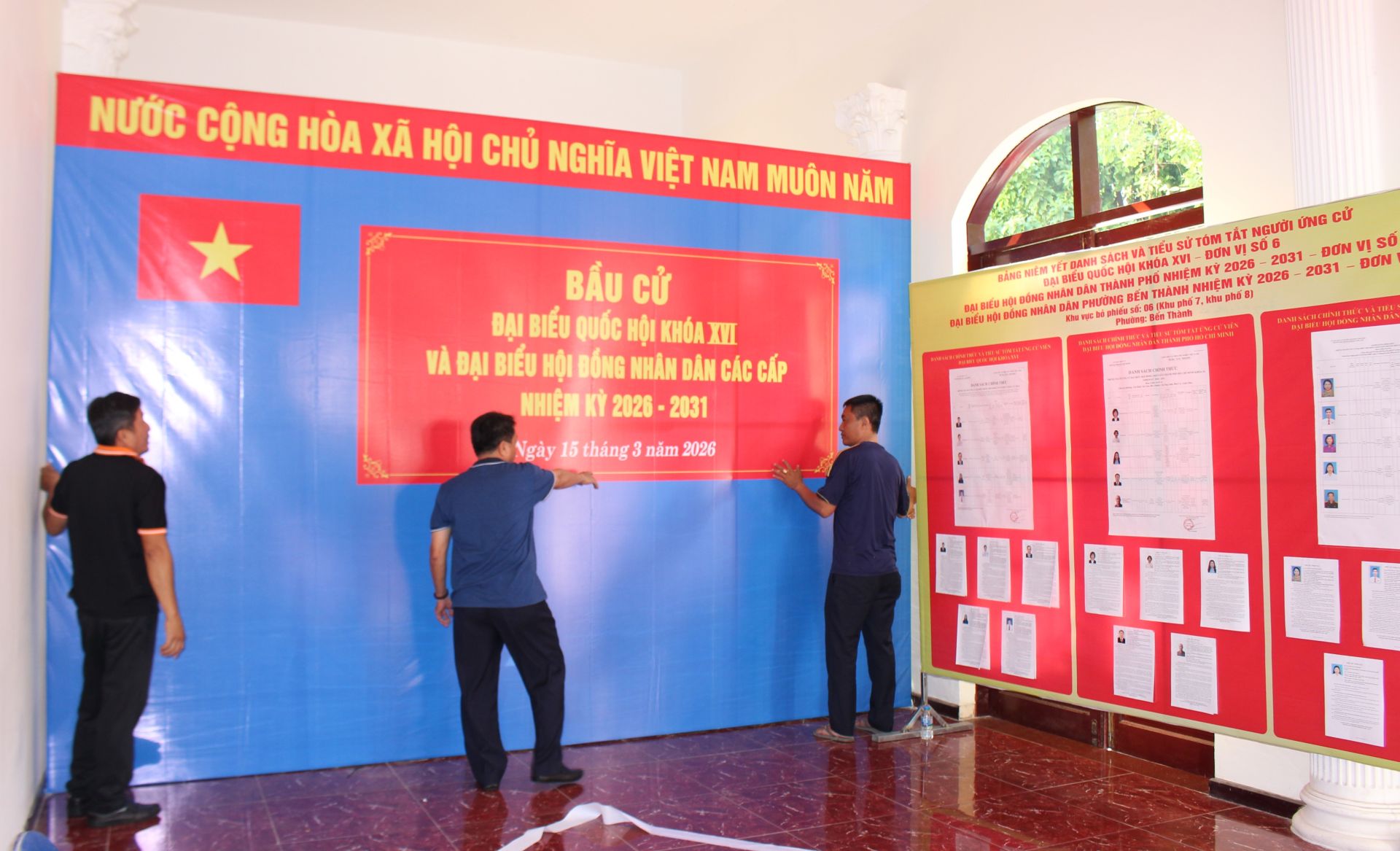 C&ocirc;ng t&aacute;c chuẩn bị cho ng&agrave;y bầu cử của TP. HCM gần như đ&atilde; ho&agrave;n tất