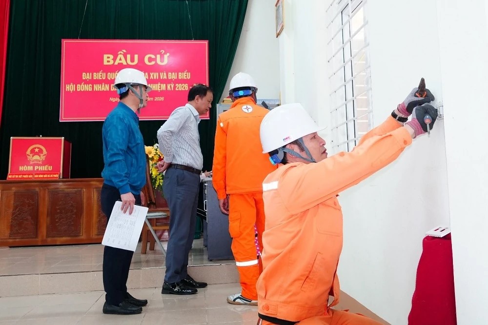 Công ty Điện lực Thanh Hóa xây dựng phương án cấp điện an toàn, ổn định phục vụ cuộc bầu cử