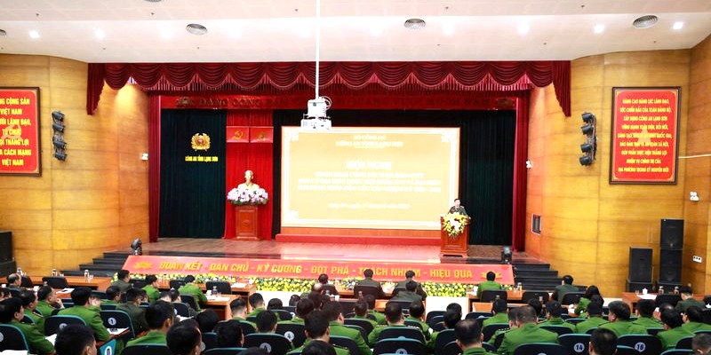 Hội nghị triển khai c&ocirc;ng t&aacute;c bảo đảm an ninh, trật tự cuộc bầu cử đại biểu Quốc hội kh&oacute;a XVI v&agrave; đại biểu Hội đồng nh&acirc;n d&acirc;n&nbsp;c&aacute;c cấp nhiệm kỳ 2026&nbsp;-&nbsp;2031