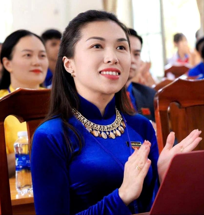 Ph&oacute; B&iacute; thư Thường trực Tỉnh đo&agrave;n, Trưởng Ban C&ocirc;ng t&aacute;c Đo&agrave;n v&agrave; Thanh thiếu nhi thuộc Ủy ban MTTQ Việt Nam tỉnh L&acirc;m Đồng, chị Trần Diệp Mỹ Dung