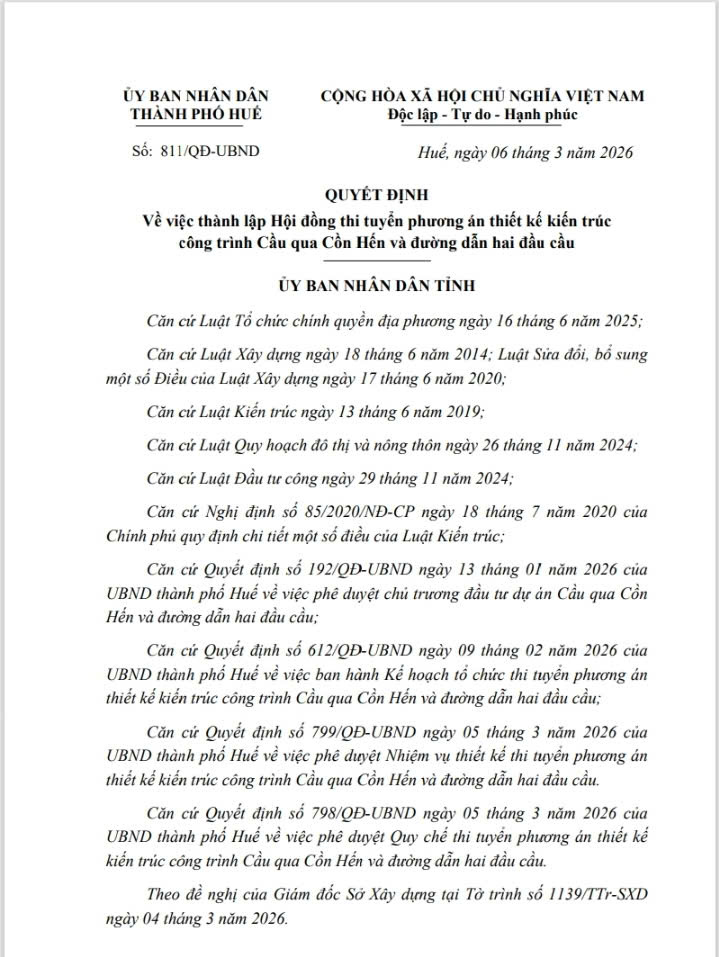 Quyết định th&agrave;nh lập Hội đồng thi tuyển