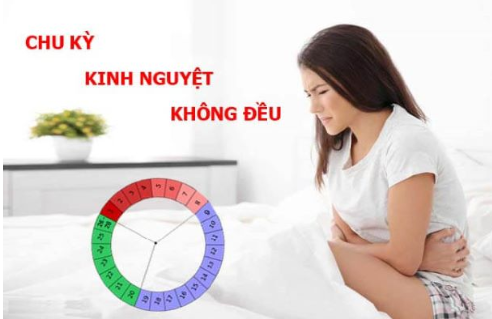 Kinh nguyệt kh&ocirc;ng đều l&agrave; t&igrave;nh trạng kh&ocirc;ng hiếm gặp