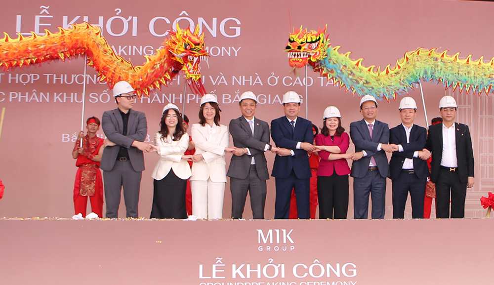 Bắc Ninh: Khởi công dự án Khu dân cư kết hợp thương mại dịch vụ và nhà ở cao tầng