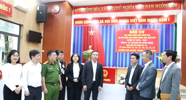 Tại phường Hòa Khánh. Tại phường Hòa Khánh.