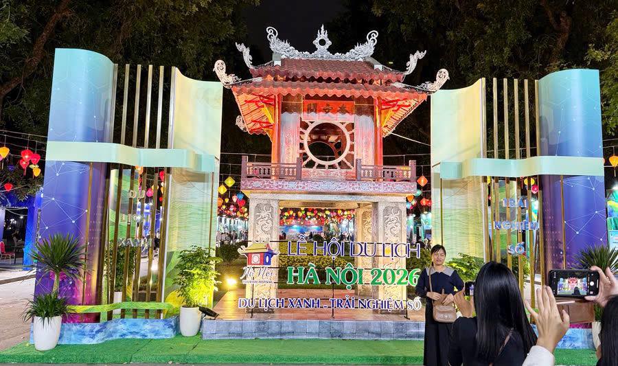 Khai mạc Lễ hội Du lịch Hà Nội 2026: Lan tỏa thông điệp du lịch xanh, trải nghiệm số