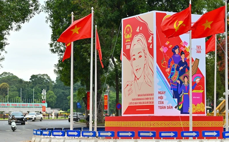 Thủ đô Hà Nội trước ngày hội lớn