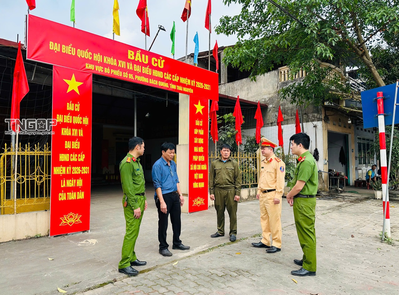Thái Nguyên bảo đảm trật tự, an toàn giao thông phục vụ ngày bầu cử