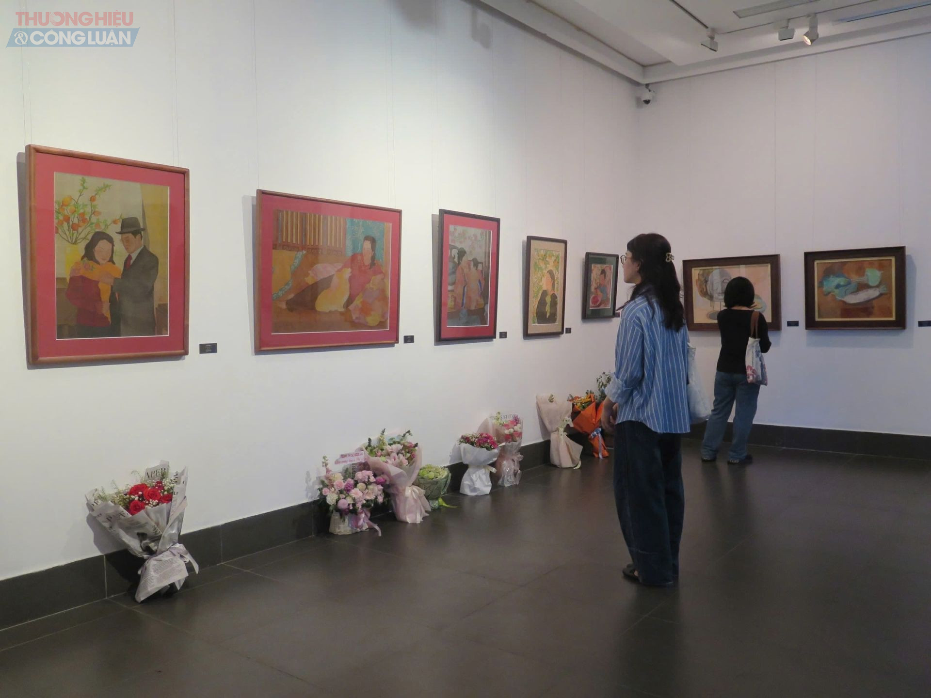 Triển lãm “Vườn tao ngộ”: Khi ba nữ họa sĩ kể chuyện bằng hội họa