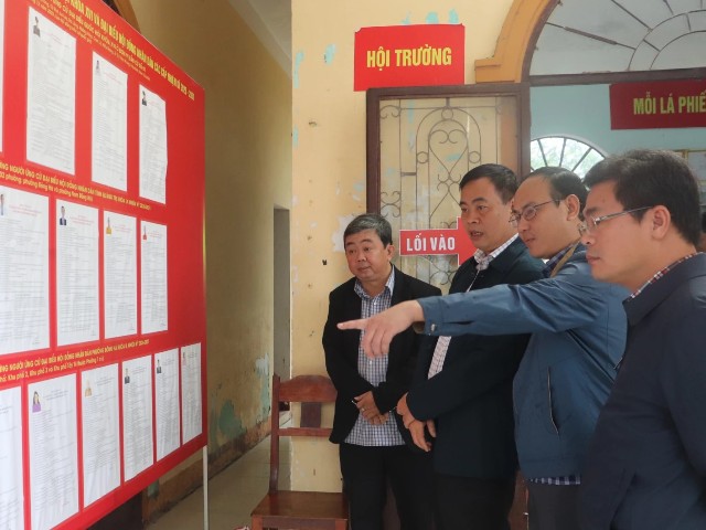 Các địa phương tại Quảng Trị hoàn tất công tác chuẩn bị cho cuộc bầu cử