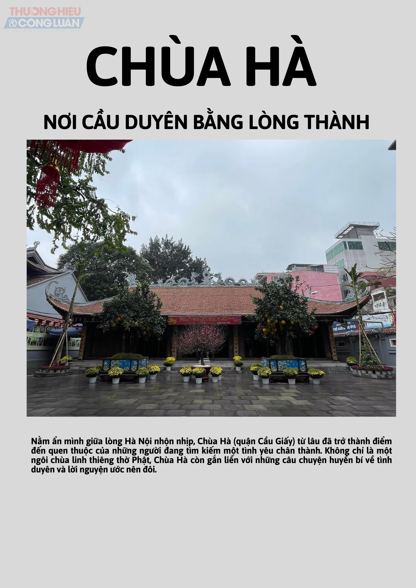 Đi lễ đầu năm ở Chùa Hà: Gửi gắm ước mong về tình yêu