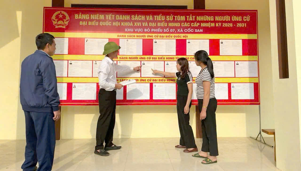 Lào Cai sẵn sàng cho ngày hội bầu cử Quốc hội khóa XVI và HĐND nhiệm kỳ 2026–2031