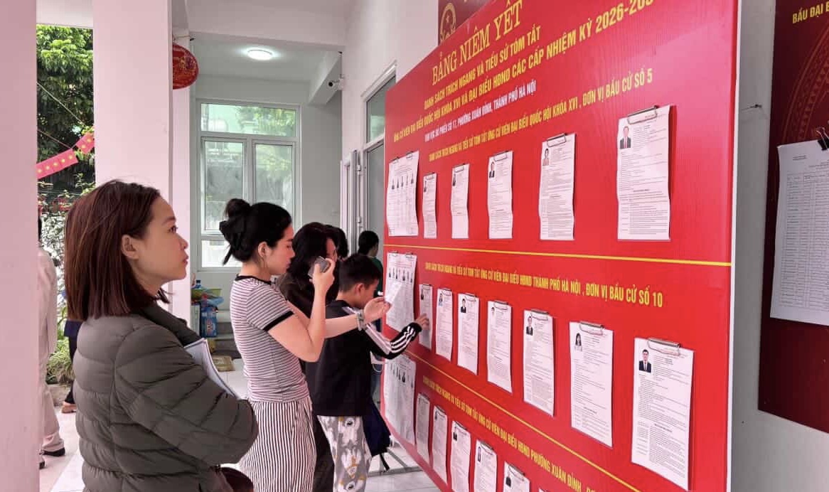 Cử tri phường Xuân Đỉnh theo dõi danh sách và tiểu sử tóm tắt của các ứng cử viên. Cử tri phường Xuân Đỉnh theo dõi danh sách và tiểu sử tóm tắt của các ứng cử viên.