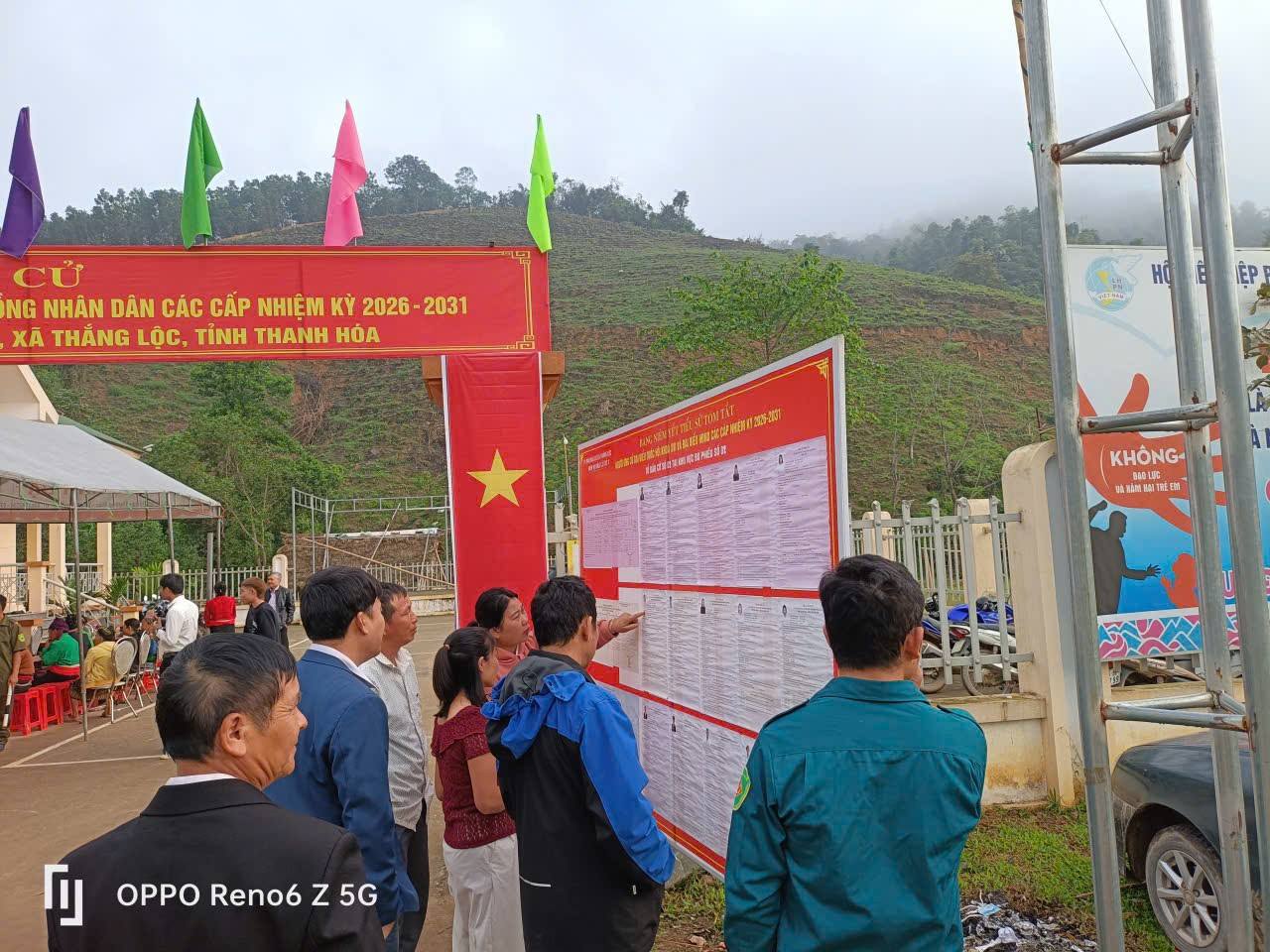 Tỷ lệ cử tri tại Thanh Hóa tham gia bỏ phiếu đạt 99,94%